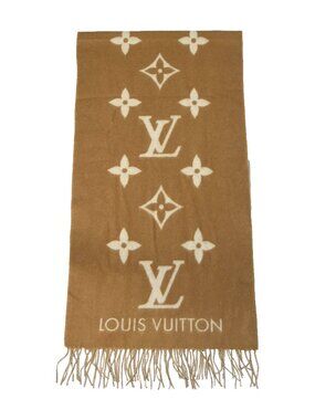 Louis Vuitton Reykjavik Scarf Beige